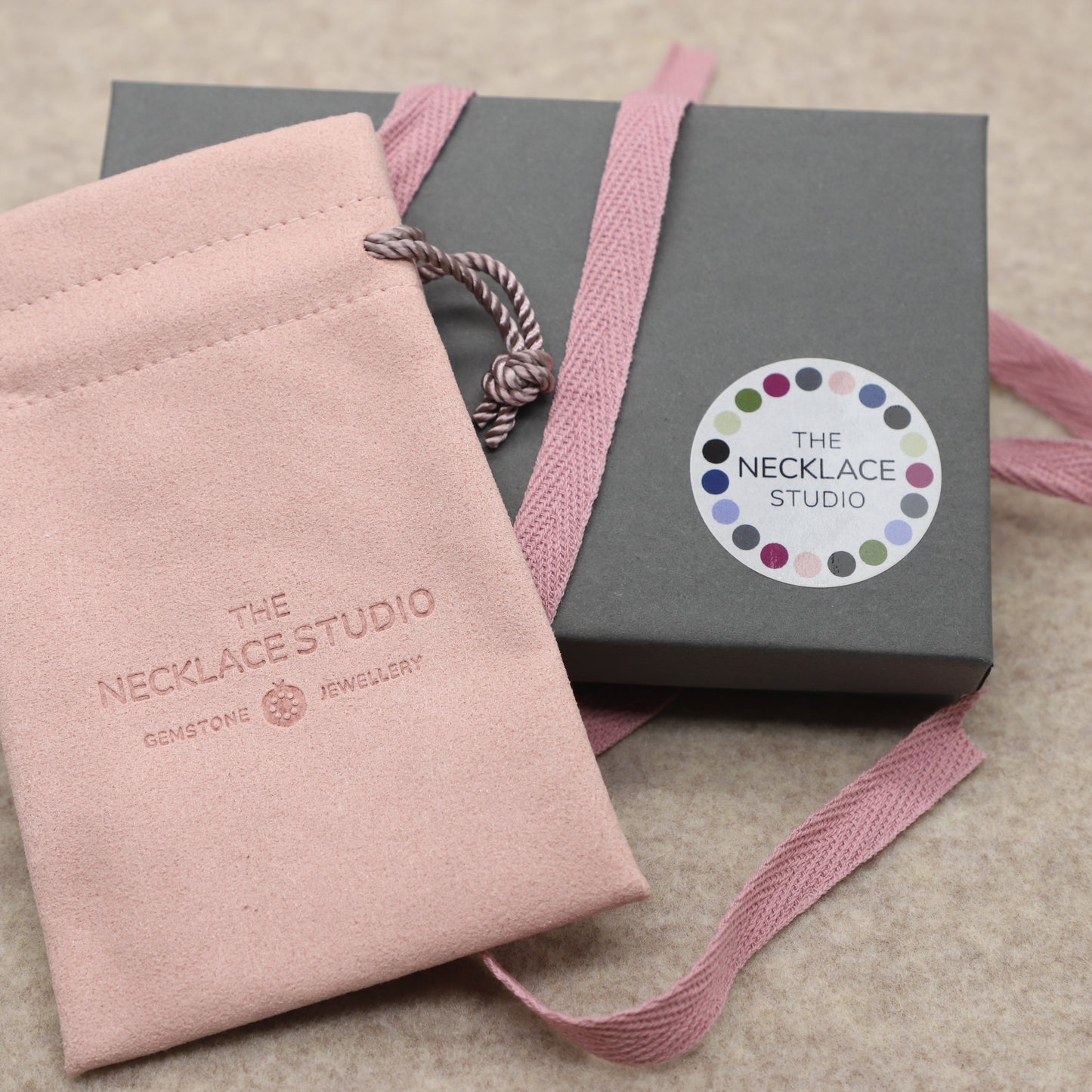 Gemstone Beaded Necklace Gift Card
