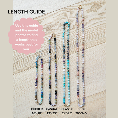 Custom Gemstone Beaded Necklace