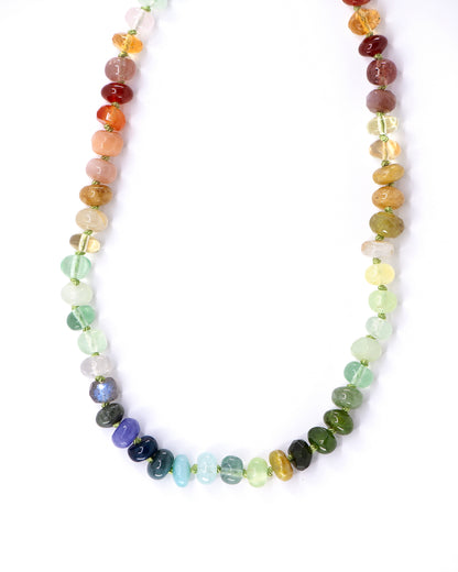 Riverbank Gemstone Beaded Necklace