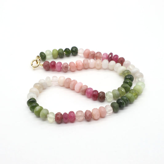 Summer Field Gemstone Beaded Necklace, 17.5 inches