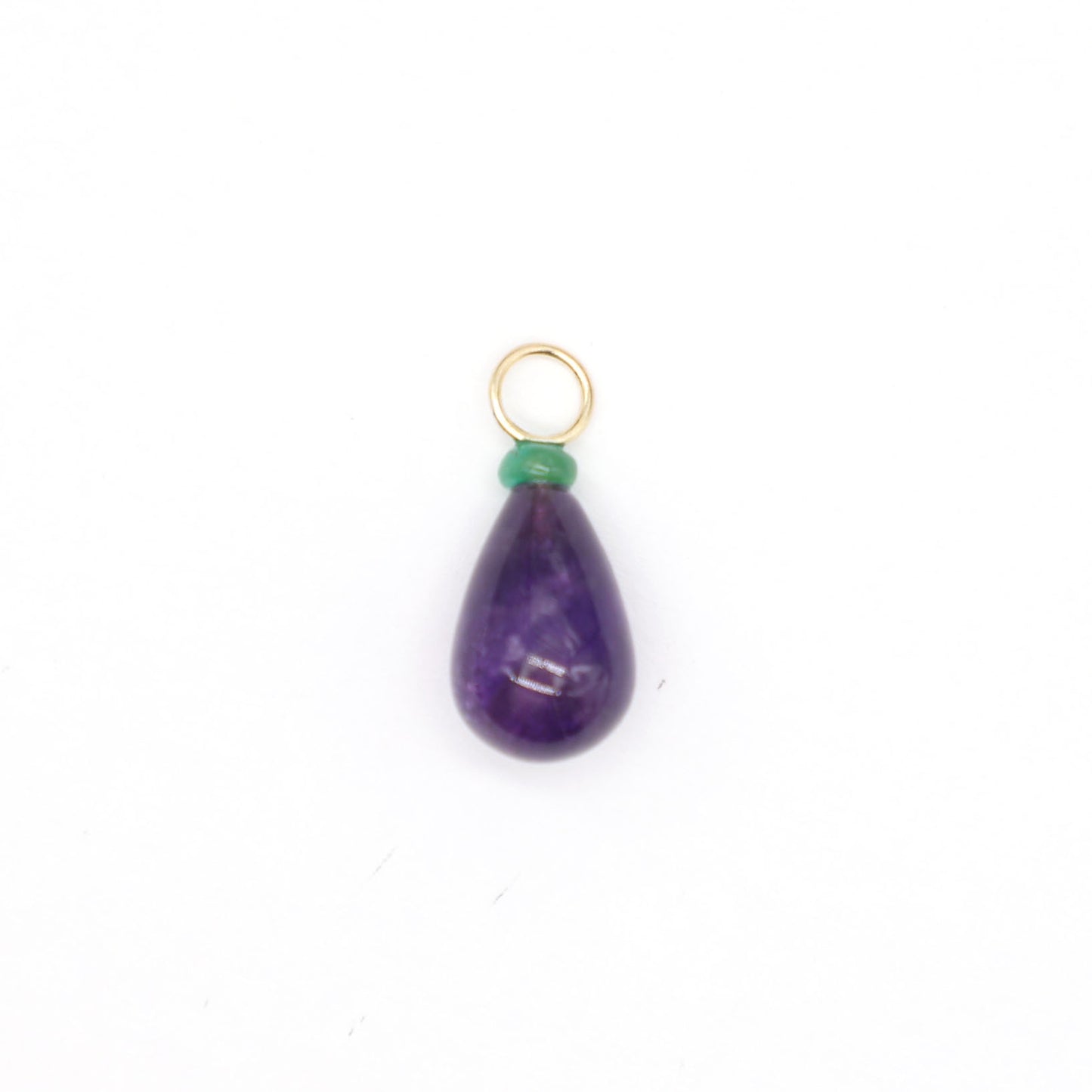 Amethyst and Opal Gemstone Charm