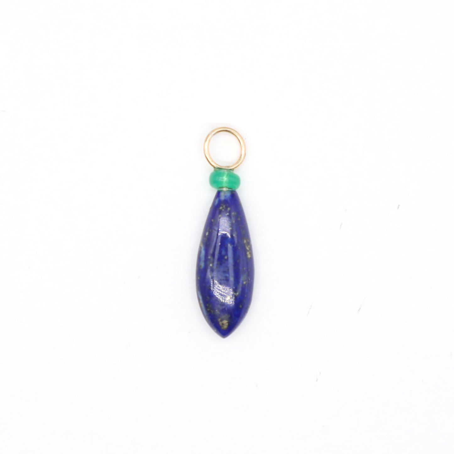 Lapis Lazuli and Opal Gemstone Charm