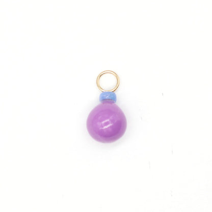Phosphosiderite and Opal Gemstone Drop Charm