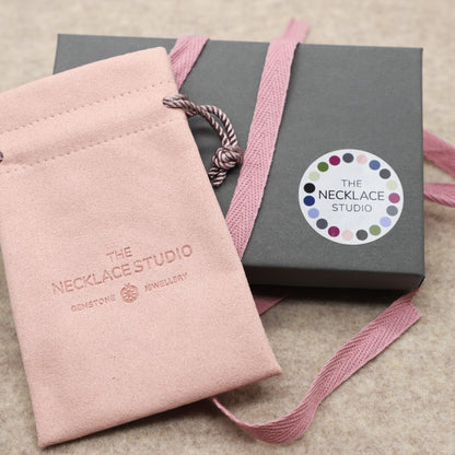 Yellow Sunflower Gemstone Beaded Necklace, 20 inches