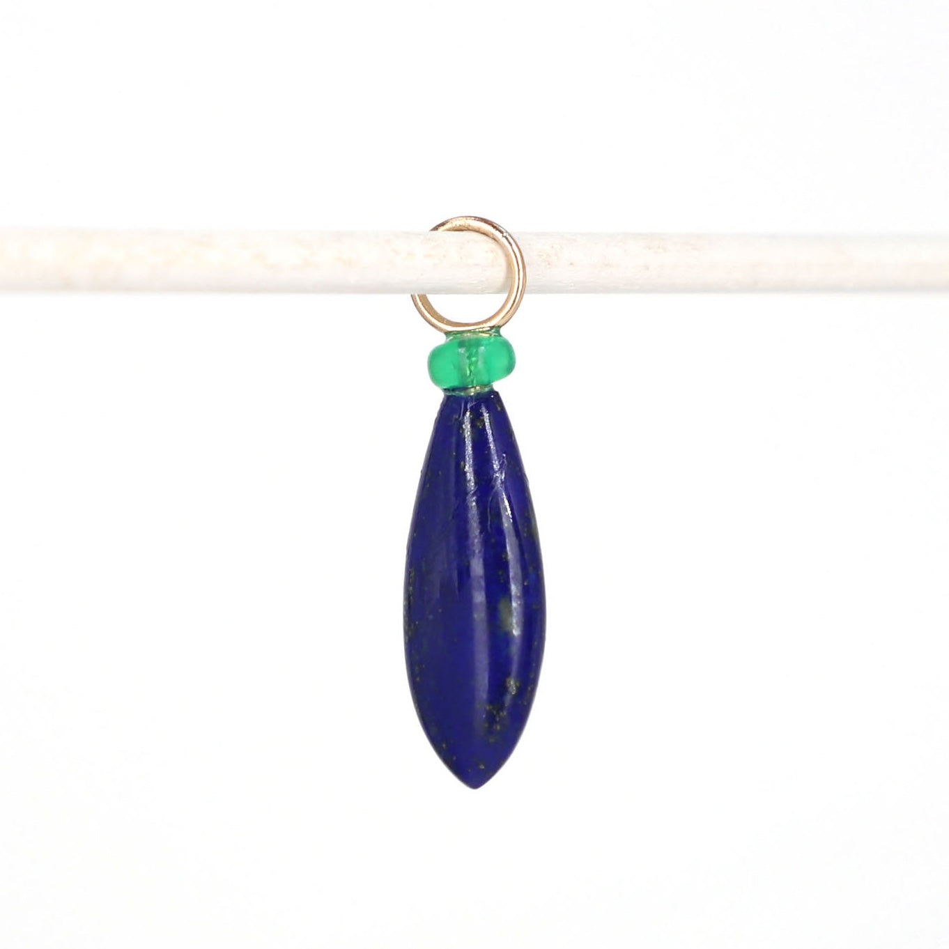 Lapis Lazuli and Opal Gemstone Charm