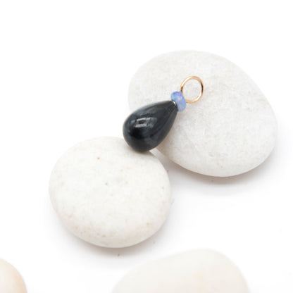 Toad Eye and Opal Gemstone Charm