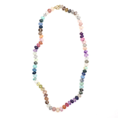 Secret Garden Gemstone Beaded Necklace—Water Element for Cancer, Scorpio and Pisces