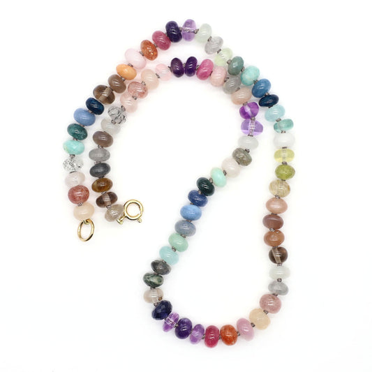 Secret Garden Gemstone Beaded Necklace