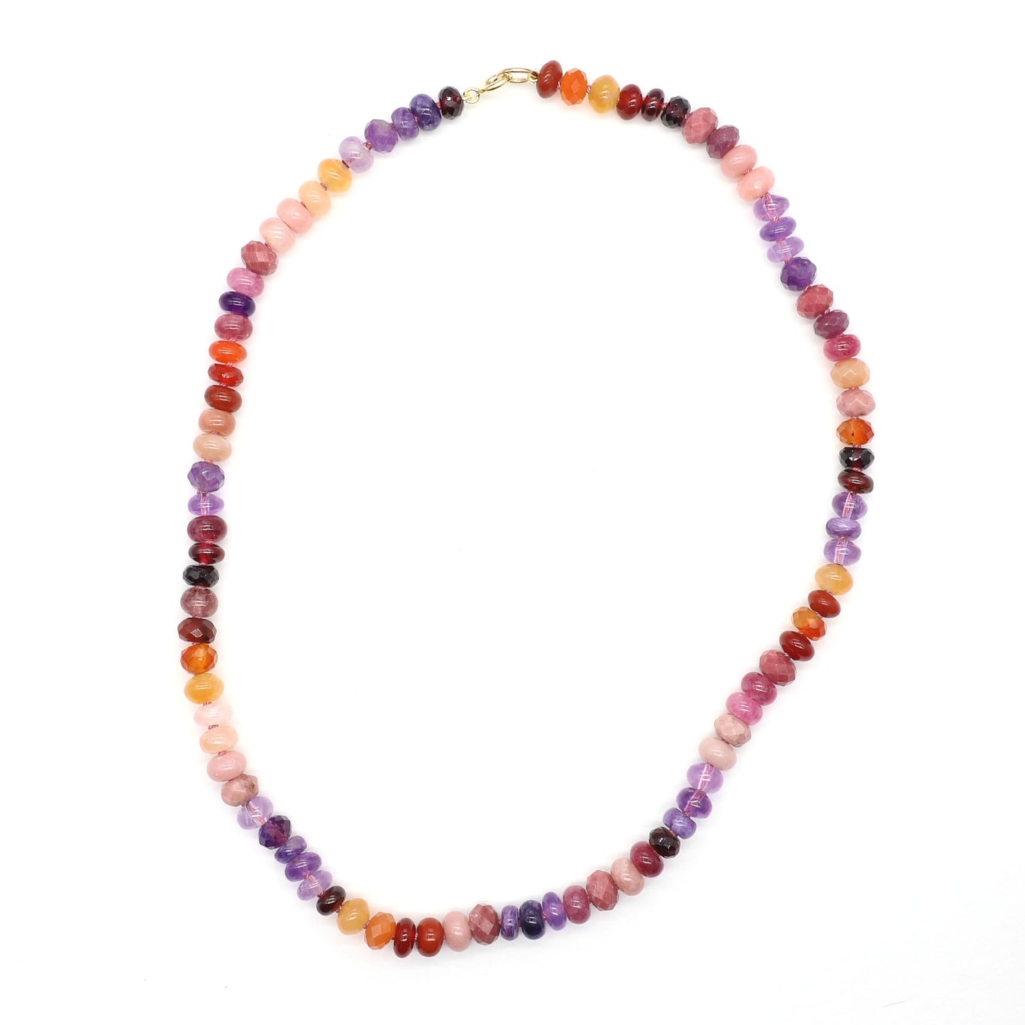 Evening Sky Gemstone Beaded Necklace