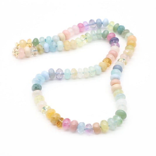 Early Dawn Gemstone Beaded Necklace