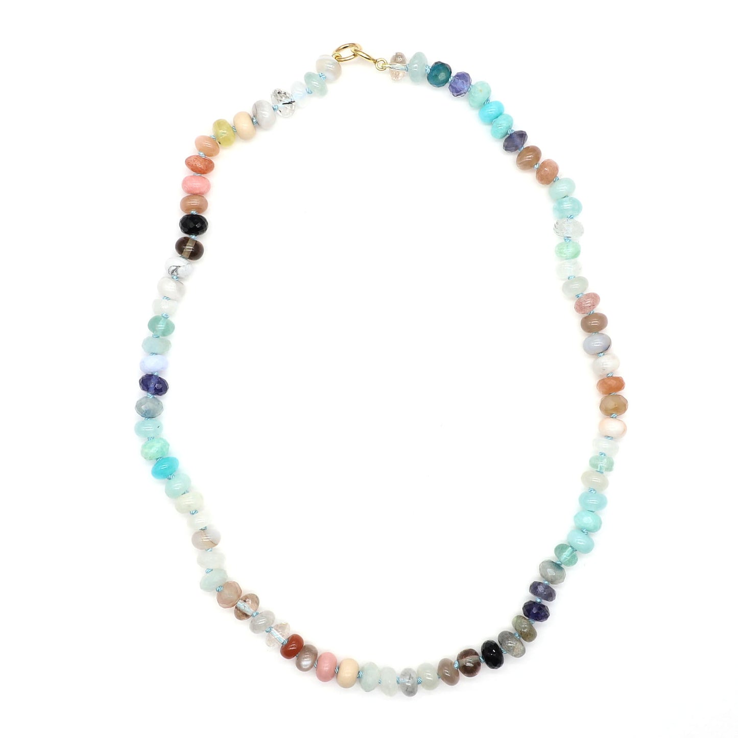 Surfside Gemstone Beaded Necklace