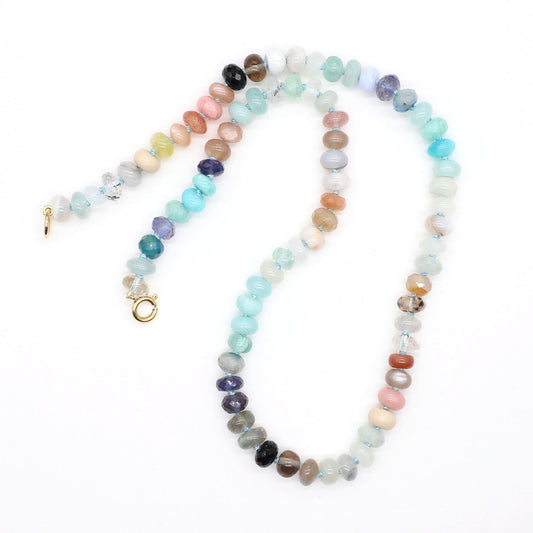 Surfside Gemstone Beaded Necklace