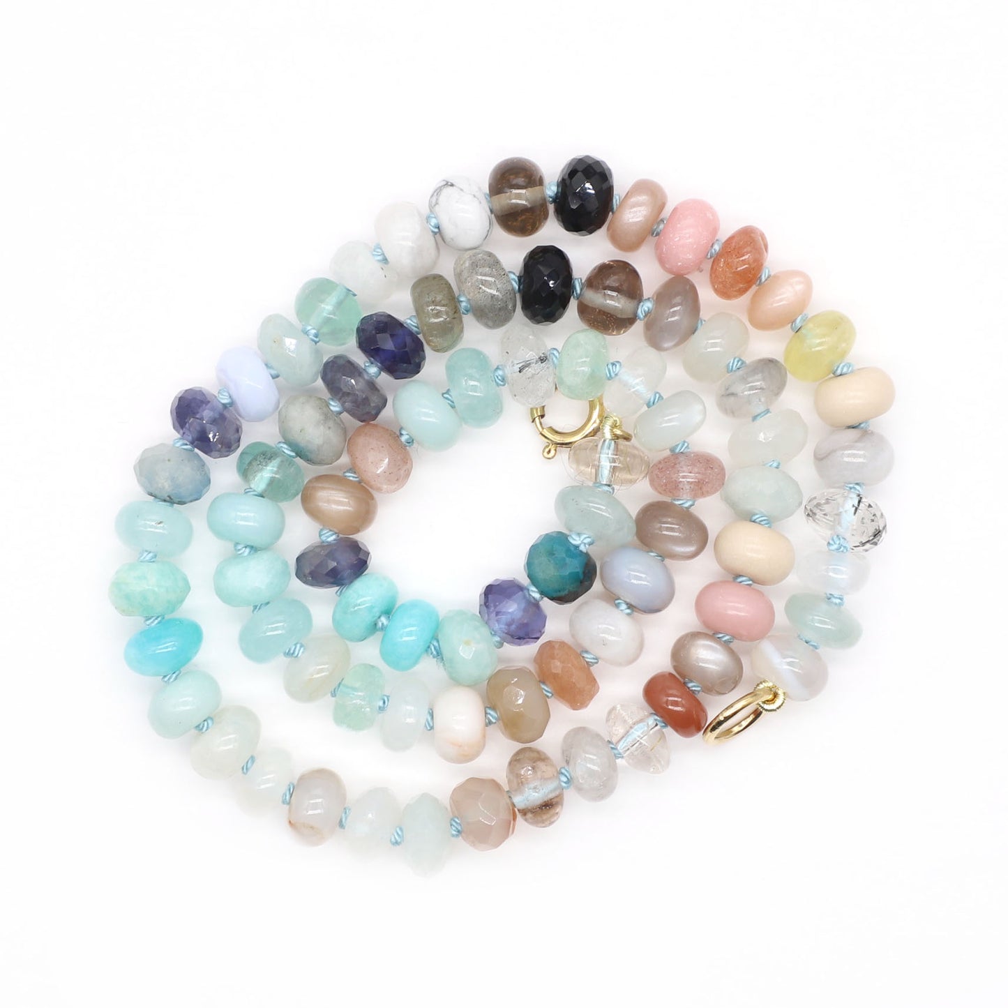 Surfside Gemstone Beaded Necklace