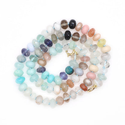 Surfside Gemstone Beaded Necklace