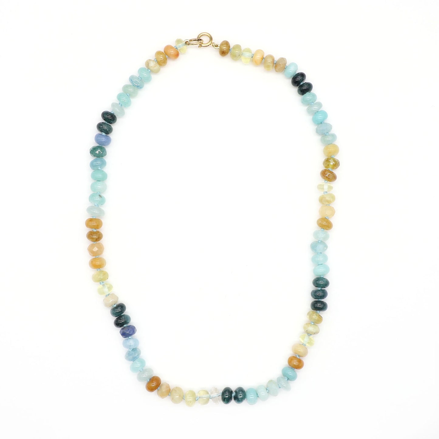 Sunny Sea Beaded Necklace