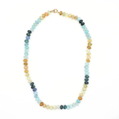 Sunny Sea Beaded Necklace
