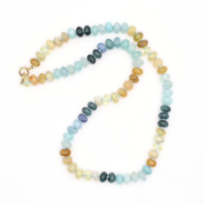 Sunny Sea Beaded Necklace