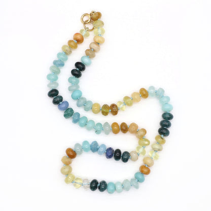 Sunny Sea Beaded Necklace