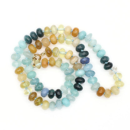 Sunny Sea Beaded Necklace