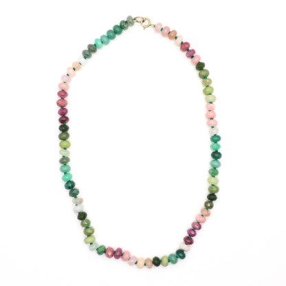 Summer Field Gemstone Beaded Necklace