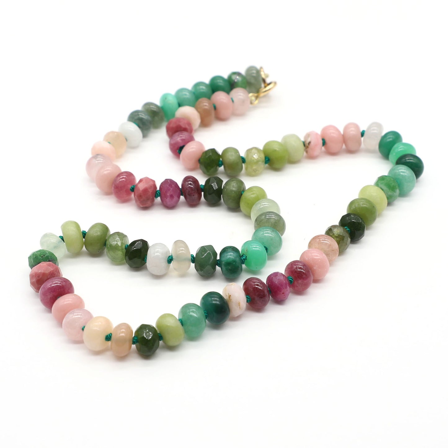 Summer Field Gemstone Beaded Necklace