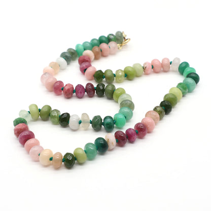 Summer Field Gemstone Beaded Necklace