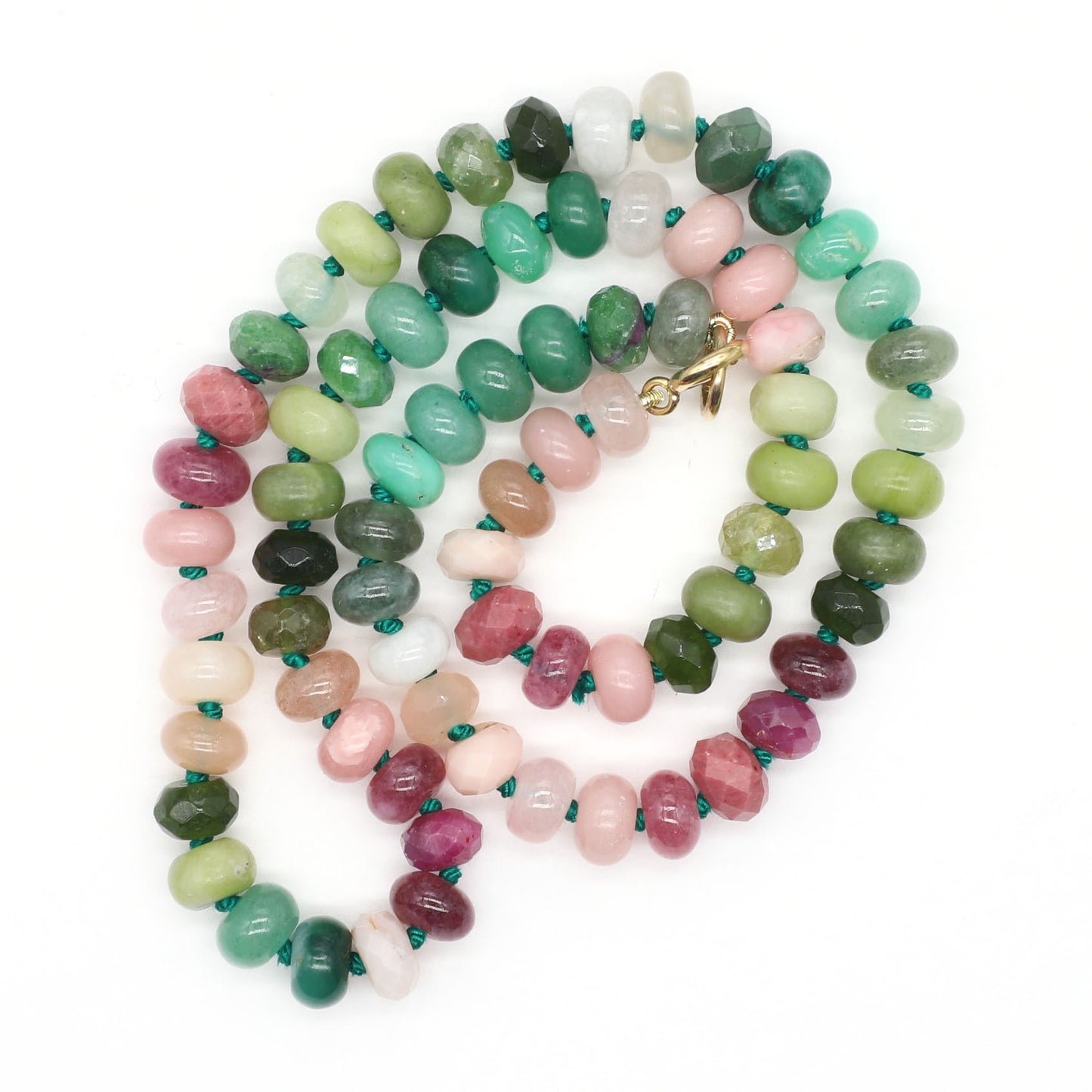 Summer Field Gemstone Beaded Necklace