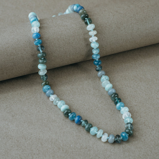 18" Mineral Bay Gemstone Beaded Necklace