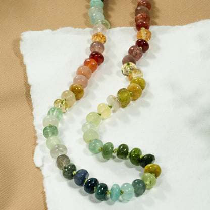 Riverbank Gemstone Beaded Necklace